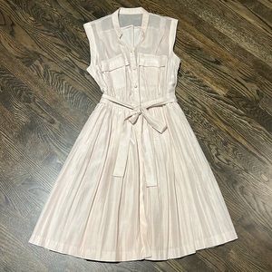 Anthropology Moulinette Soeurs blush dress, size S